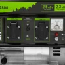 Генератор бензиновый БС-2800, 2.5 кВт, 230В, четырехтактный, 15 л, ручной стартер Сибртех