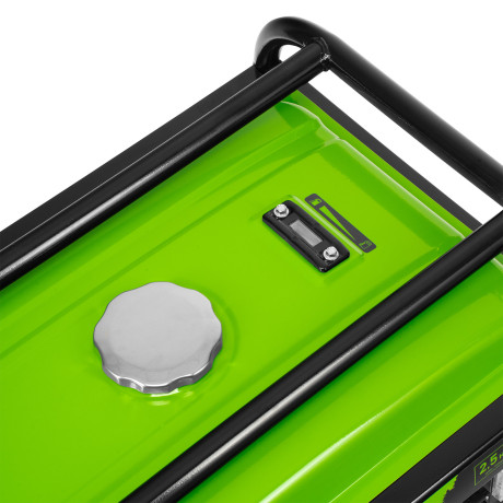 Генератор бензиновый БС-2800, 2.5 кВт, 230В, четырехтактный, 15 л, ручной стартер Сибртех