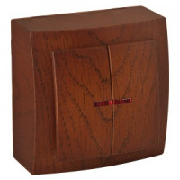 Nilson THEMIS выкл. ОУ 2 кл. (инд.) черешня 26261004