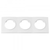 Bylectrica РЕТРО ПРОВАНС квадрат Рамка 3 мест., белый, (ЮЛИГ.735212.500)