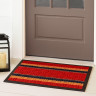 Коврик придверный яркая полоска тм VETTA, 40x60см, ворсовый с резиновой каймой, 4 диз.