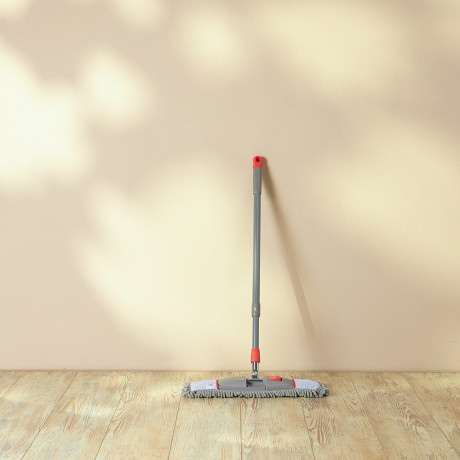 Vetta Швабра с насадкой CHENILLE 44x15см, телескоп.ручка 83-126см