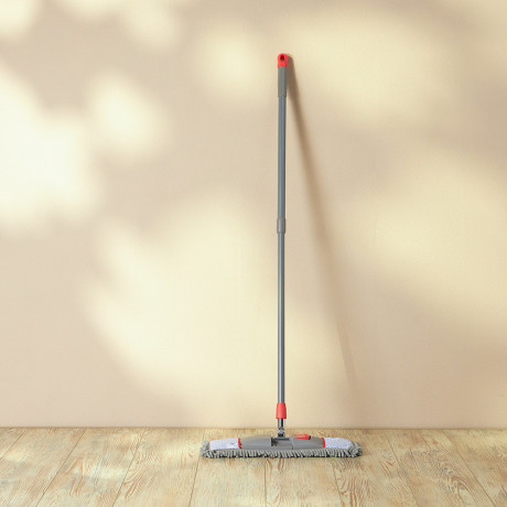 Vetta Швабра с насадкой CHENILLE 44x15см, телескоп.ручка 83-126см