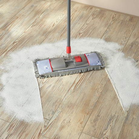 Vetta Швабра с насадкой CHENILLE 44x15см, телескоп.ручка 83-126см