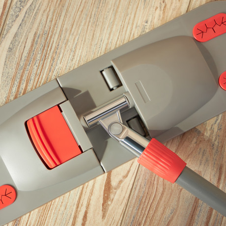 Vetta Швабра с насадкой CHENILLE 44x15см, телескоп.ручка 83-126см