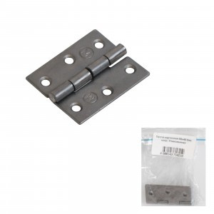 Петля карточная 50x40 без покр. Инд.упаковка+ШК (300) Кунгур