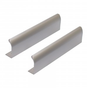 Ручка-профиль мебельная мет  128 A305-128 SN мат. никель 2шт ( цена за пару (10,100) StahlBuro