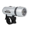 SILAPRO Набор фонарей 2шт: зад (7.5х4х3.5см, 3LED, 2хААА)+перед (10х3.5х3.5см, 5LED, 4хААА) пластик