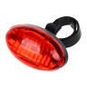 SILAPRO Набор фонарей 2шт: зад (7.5х4х3.5см, 3LED, 2хААА)+перед (10х3.5х3.5см, 5LED, 4хААА) пластик