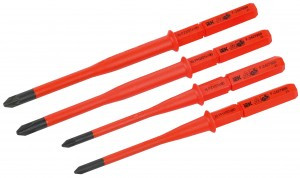 IEK ARMA2L 5 Набор диэлектрических жал SLIM PH/SL-PZ/SL 4шт, до 1000В A2L5-SH21D-BI-1-T2-304