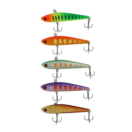 Ратлин "Стикджиг" тм AZOR FISHING, 15 гр, 7,5 см, 5 цветов