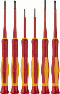 Navigator набор диэлектр.прецизион.отверток 6шт (SL3,SL2.5,SL2.0,PH1.8,PH0,PH00) NHT-Otd04-H6 95271