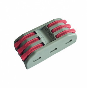 SmartBuy клемма проходная СМК 222-423 с рычагом 3х(0,08-4мм2) 32А, 400V SBE-ptcwcc-3