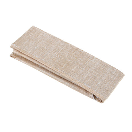 Кофр для мелочей тм VETTA ЛЁН, полиэстер, 30х30х10см, бежевый