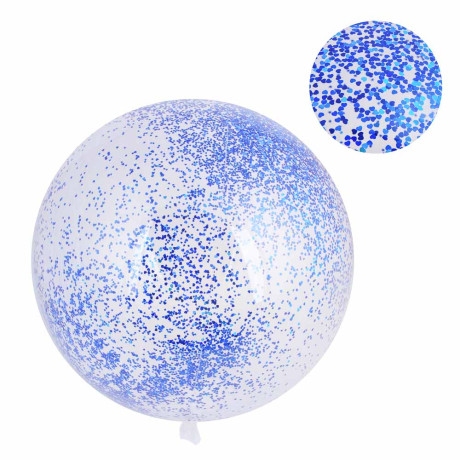 FNtastic Шар воздушный, 18" с наполнителем фольгированным конфетти и декором, 6 цветов