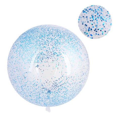 FNtastic Шар воздушный, 18" с наполнителем фольгированным конфетти и декором, 6 цветов