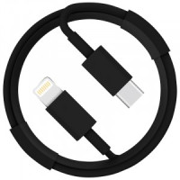 Кабель Energy ET-34 USB-С/Lightning (для Apple), 1м, 20Вт, черный 108052
