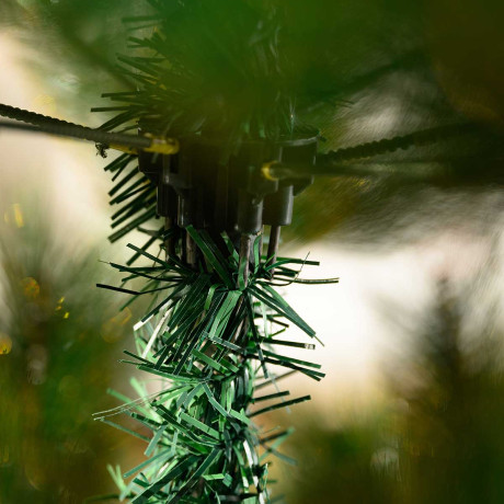 Елка HJ210-82 210см ЗОЛОТО 360веток мет.подст.