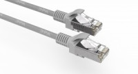 ЭРА Simple коммутац.шнур (патч корд) F/UTP Cat 5e, 1м, экранир. литой серый, PC-1F-A 6432