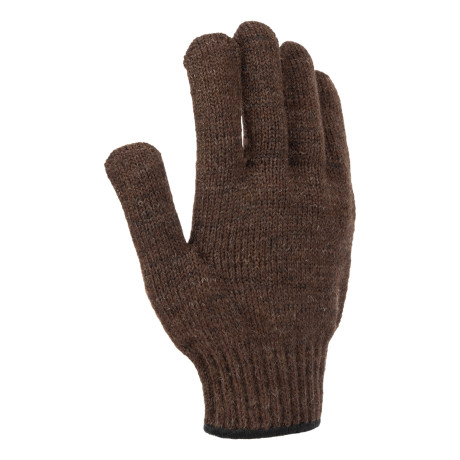 Перчатки трикотажные, верблюжья и овечья шерсть, ПВХ -гель Протектор Сибртех