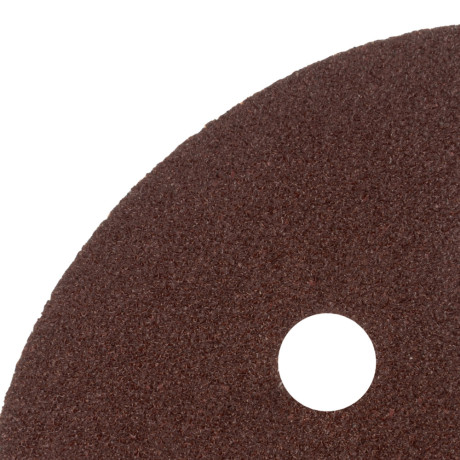 Круг абразивный на ворсовой подложке под "липучку", перфорированный, P 80, 125 мм, 5 шт Сибртех