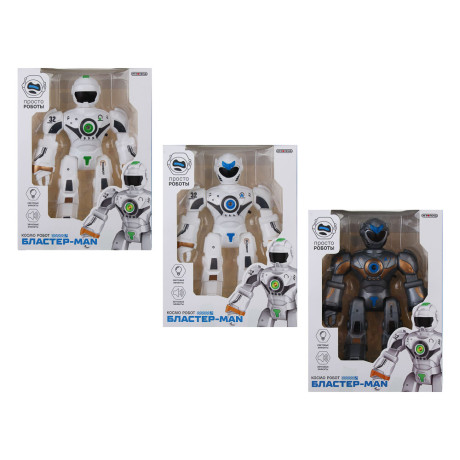 ИГРОЛЕНД Робот, свет, звук, пластик, 3хАG13, 15,5х6х20,8 см