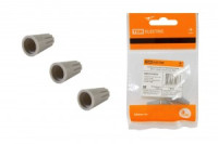 TDM зажим соединительный изолир. СИЗ-1 3,0 мм2 серый (уп.5шт, цена за уп) SQ0519-0026