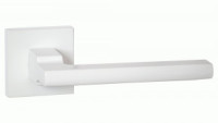 Ручка дверная компл.квадрат.основ. PUERTO Савоярди матовый супер белый INAL 514-03 MSW
