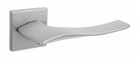 Ручка дверная компл.квадрат.основ. РЕНЦ Латина супер сатин хром INDH 322-03 slim SSC