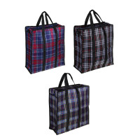 VETTA Сумка хозяйственная, &quot;Шотландка&quot;, 35x40x15см, 21л, до 8кг, полипропилен, 3 цвета