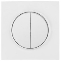 Bylectrica РЕТРО ПРОВАНС квадрат выкл. СУ 2 кл.   белый, (С510-2302)