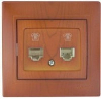 Lezard Мира роз. телеф. СУ 2 мест. сосна (RJ11) (корпус PC) 701-0801-138