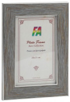 Фоторамка FA пластик &quot;Галерея&quot; морозное серебро 15х21 4531