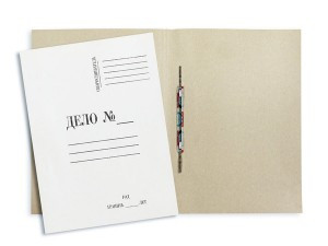 Папка скоросшиватель ДЕЛО 380г/м2 мелованная 28142