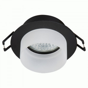 Feron Св-к встр. потолочный MR16 GU5.3 черный 80х80х45 DL3115 51934