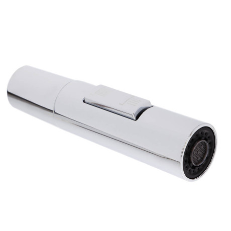 Аэратор для вытяжного смесителя и гибких изливов, 2 режима, пластик, хром