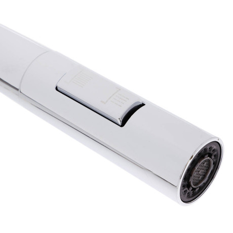 Аэратор для вытяжного смесителя и гибких изливов, 2 режима, пластик, хром