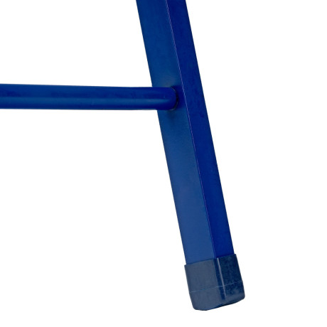 Стремянка, 6 ступеней, стальной профиль, алюминиевые ступени Сибртех