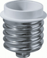 Navigator Патрон-переходник с E40 на E24 пластик. белый NLA-E40-E27 (50!) 71991