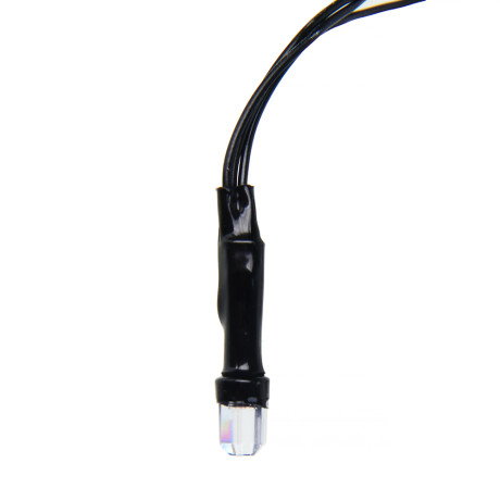 СНОУ БУМ Гирлянда эл. вьюн 30м, 300LED, аква, 8 режимов, ПВХ черный, 220В