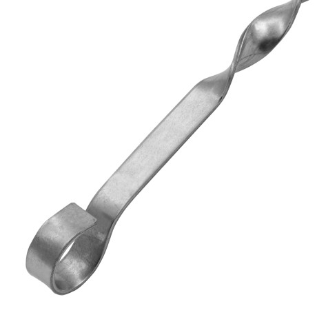 Шампур плоский, 700х12 х 2 мм, нержавеющая сталь, Camping Palisad