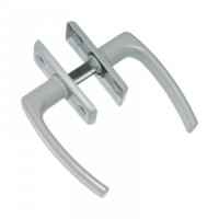 Кунгур Ручка двухсторонняя для теплиц пласт. серый/цинк (50,5!!!)