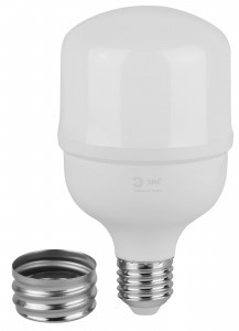 ЭРА GREEN LINE лампа св/д высокомощн. E27/E40 40W(4000lm) 4000K 4K 85x185 67027