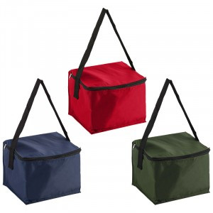 Термосумка-бокс Ecos CB-46 5л. 20х15х15см  плечев. ремень (ПЭ 420D/ламин. алюм./ПЭ) 5046