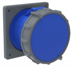 IEK MAGNUM силовая розетка CEE (разъем) встраиваемая ССИ-433 63А-6ч/200-250В 2P+PE IP67 PSN71-063-3-