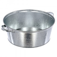 Таз оцинкованный круглый 13л, 36553 Банные штучки
