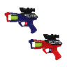 ИГРОЛЕНД Бластер "Меткий выстрел" с мягкими пулями, 12 пуль, ABS, 25х20х8 см, 2 дизайна