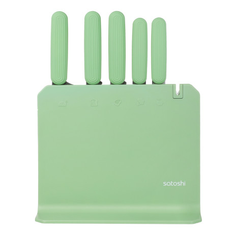 SATOSHI Кайо Набор ножей кухонных 6пр, на подставке