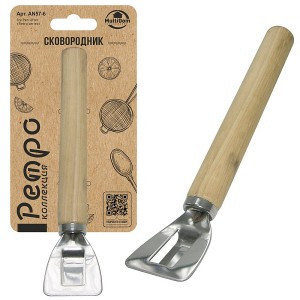 Сковородник "Ретро" металл/ручка деревянная AN57-6 Мультидом