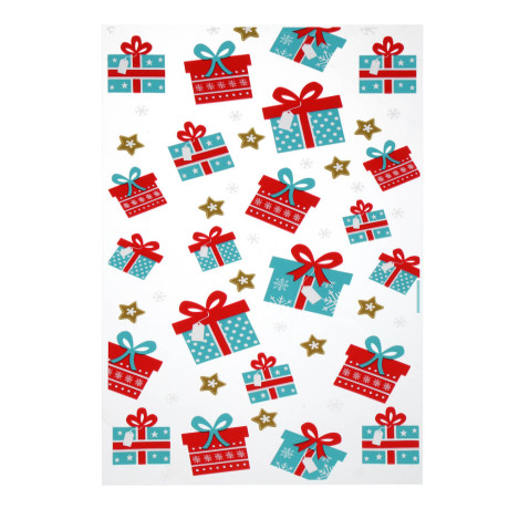 Набор подарочных мешков 21шт микс 3 дизайна, 20x35 см, полипропилен